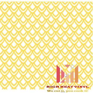 High Heat Duracoat Vinyl Stencil 10" x 12" - Sea Scales 4 styling